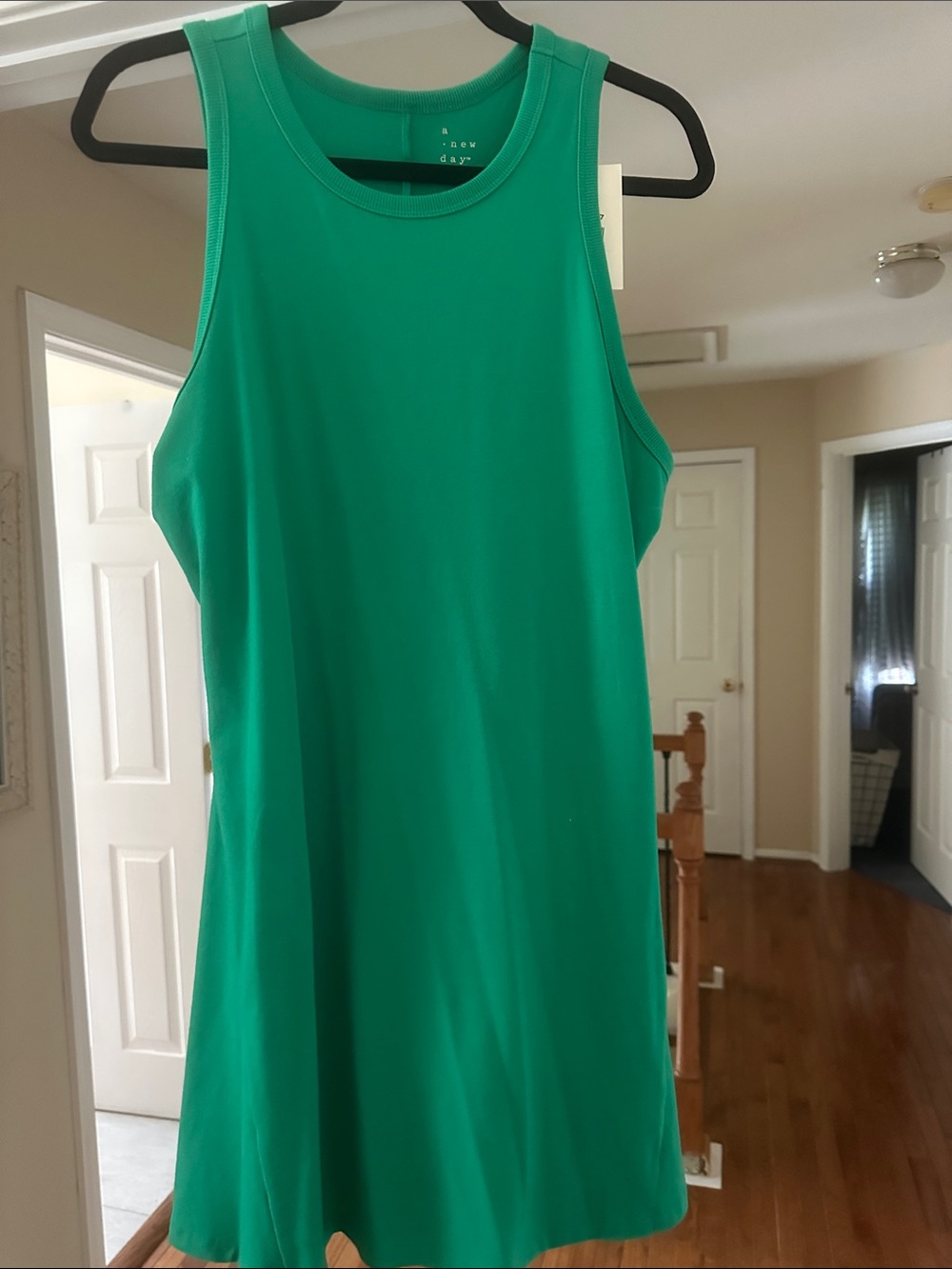 a new day Emerald Green Sleeveless Shift Dress